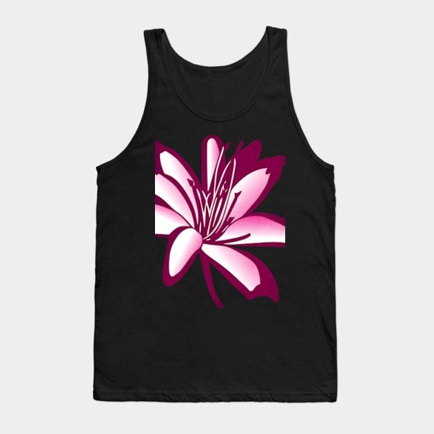 Lily Tank Top by ArtFactoryAI